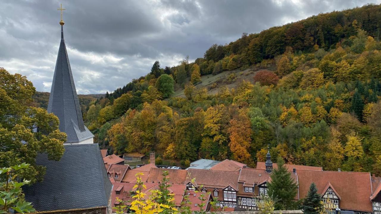 Ferienwohnung Haus Anastasia Stolberg i. Harz Exterior foto